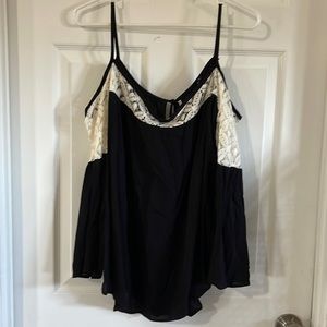 Vision cold shoulder shirt